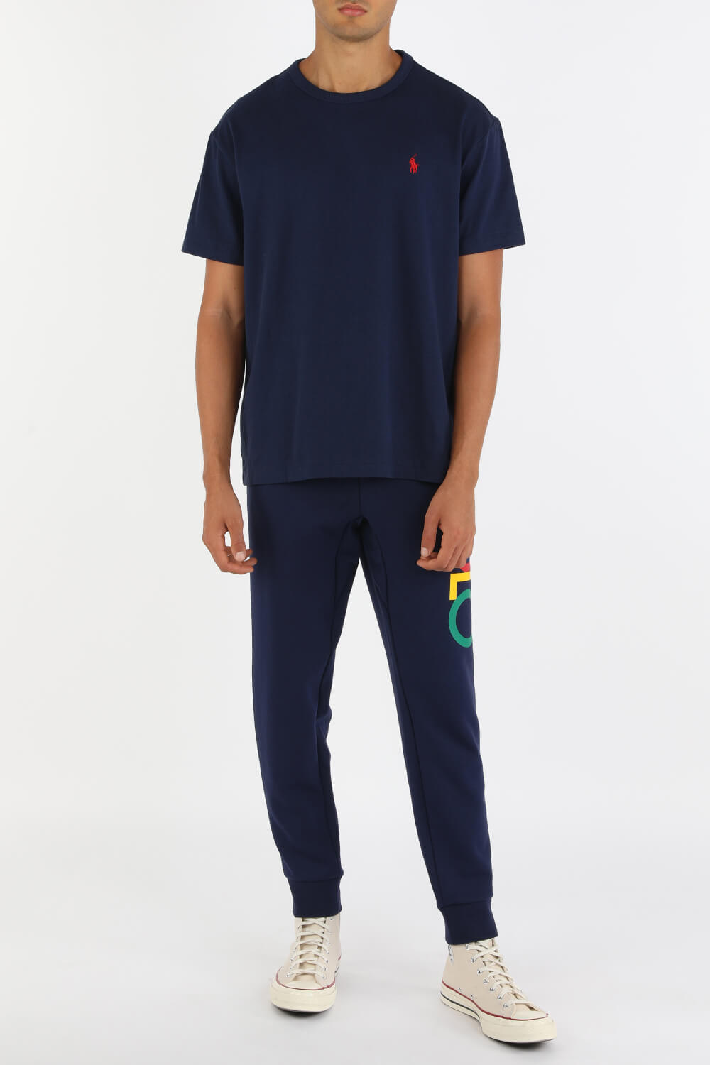 Crewneck T-Shirt in Navy